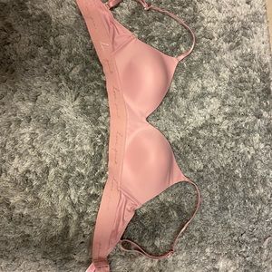 Pink Lightly Lined Wireless Tshirt Bra